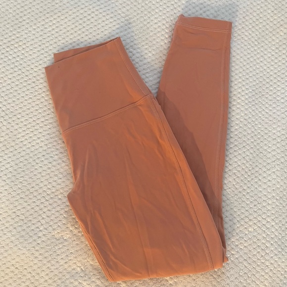 lululemon athletica Pants - lululemon athletica salmon pink leggings
